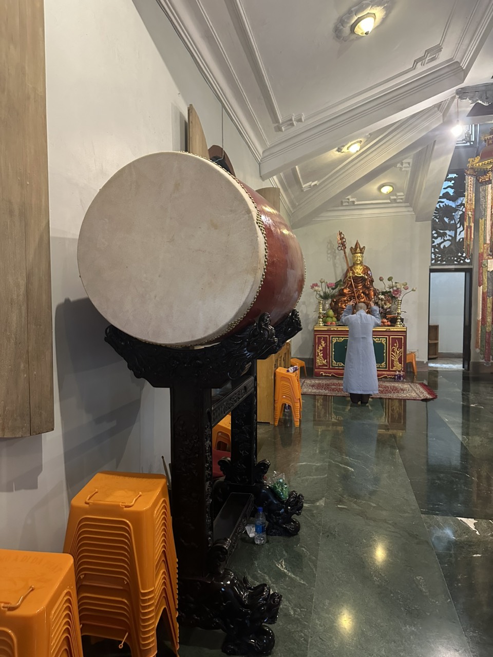 Trống bát nha tại chùa Ấn Độ