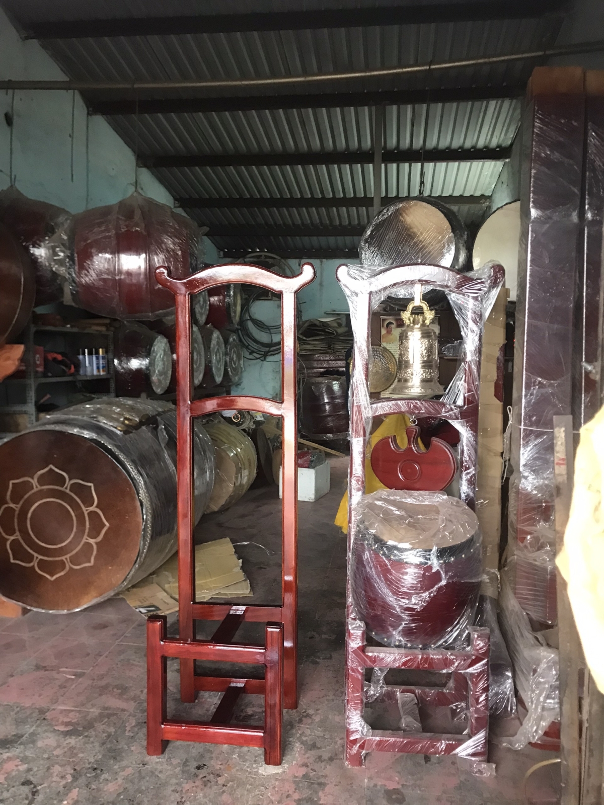 Trống công phu 3 chân