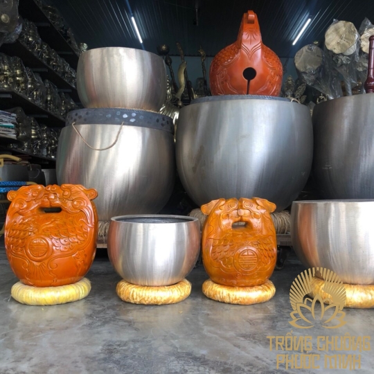 Bộ chuông mõ chùa 