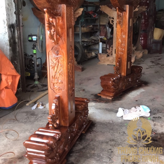Trống bát nhã cao cấp 100x200 cm (gỗ sao, gỗ lim)