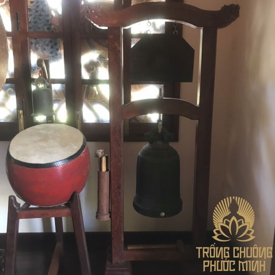 Trống công phu 3 chân 